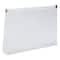 JAM Paper 5.25" x 8" Clear Plastic Zip Closure Envelopes, 12ct.